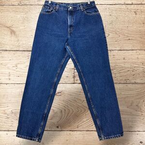 Levi's 550 Relaxed Fit Mom‎ Jeans Tapered High Waist Vintage Denim Size Women 22